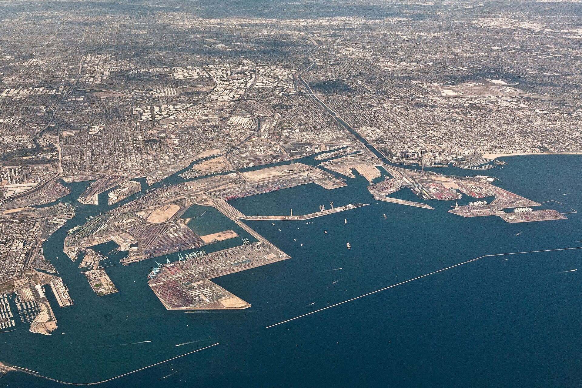 Long Beach Port, USA