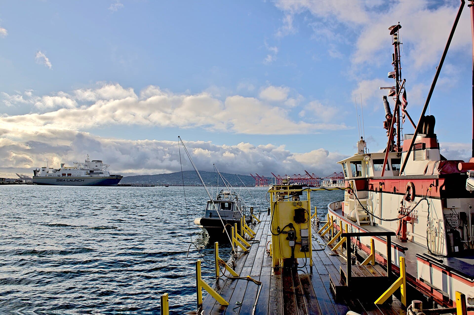 Long Beach Port, USA
