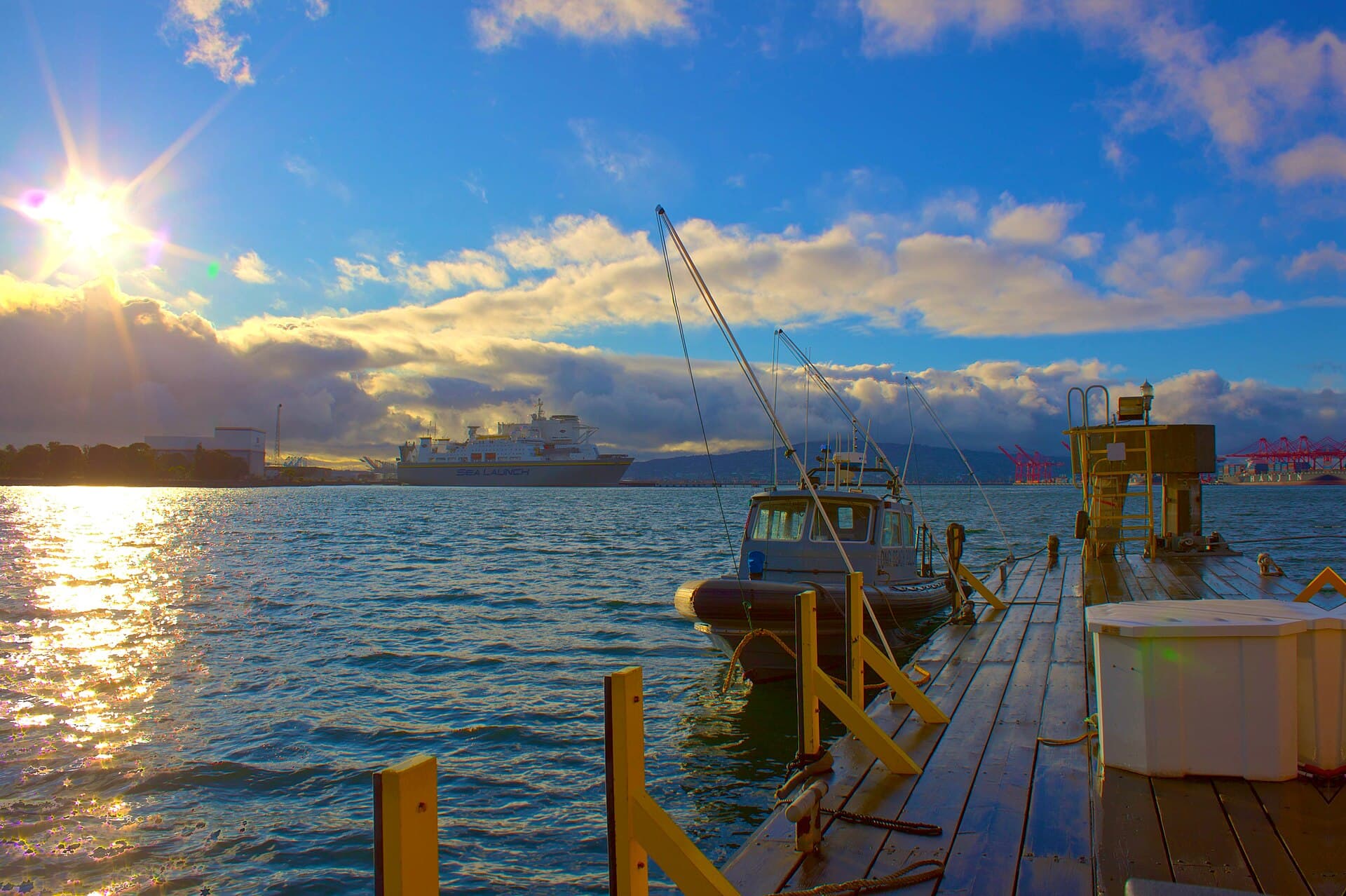 Long Beach Port, USA