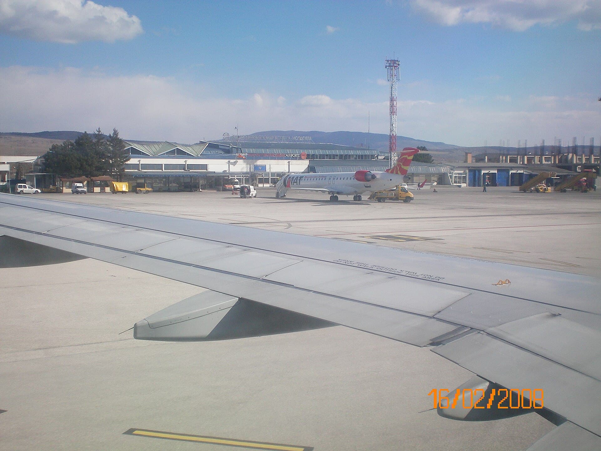 Skopje Airport, North Macedonia