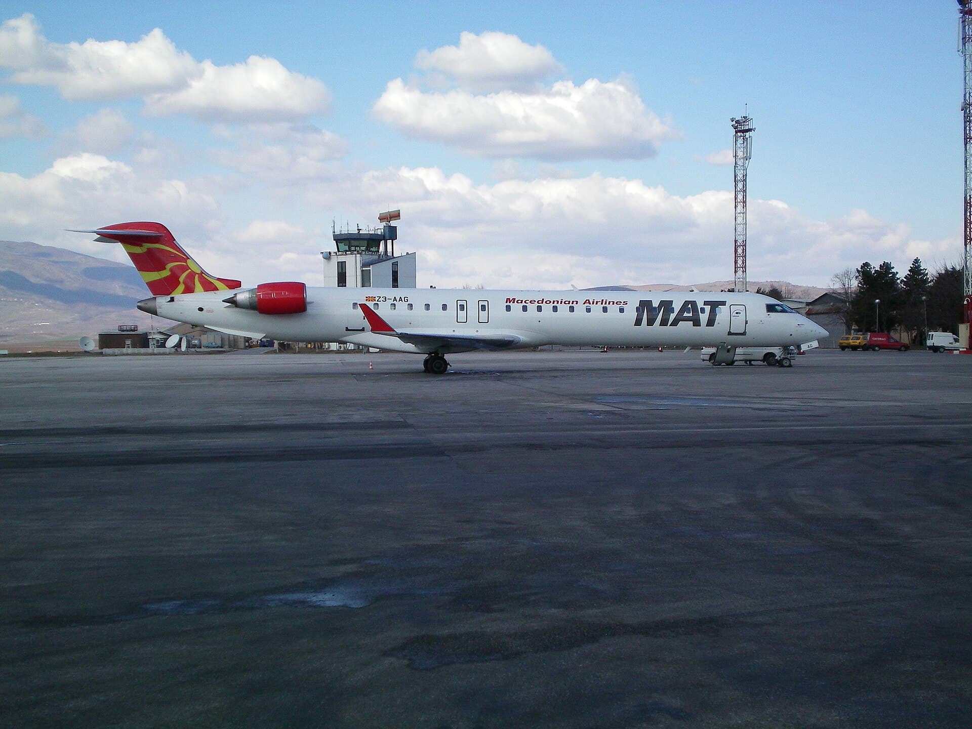 Skopje Airport, North Macedonia