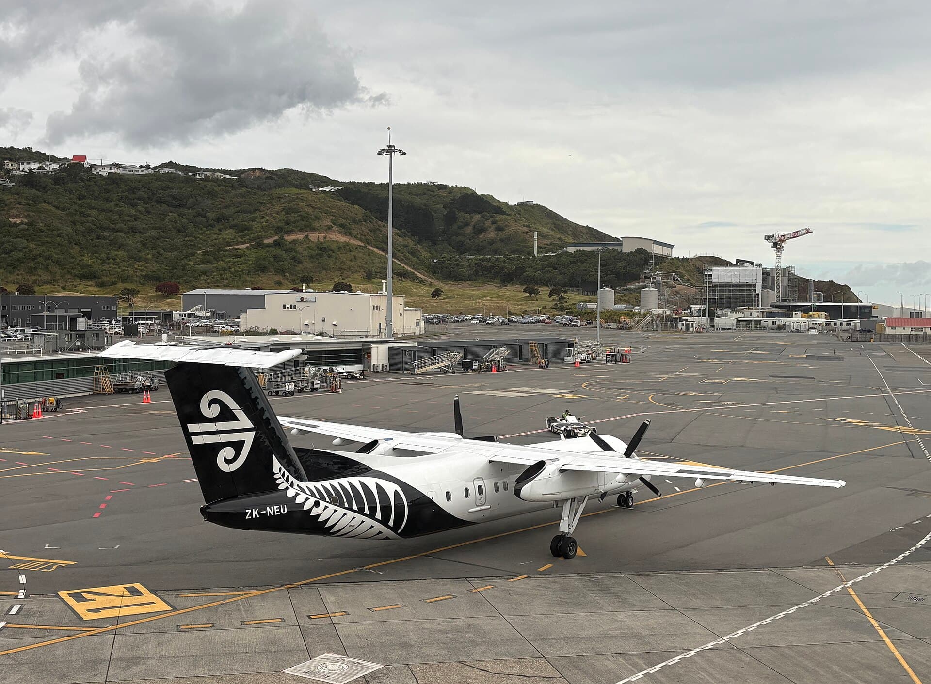 Wellington port, New Zealand