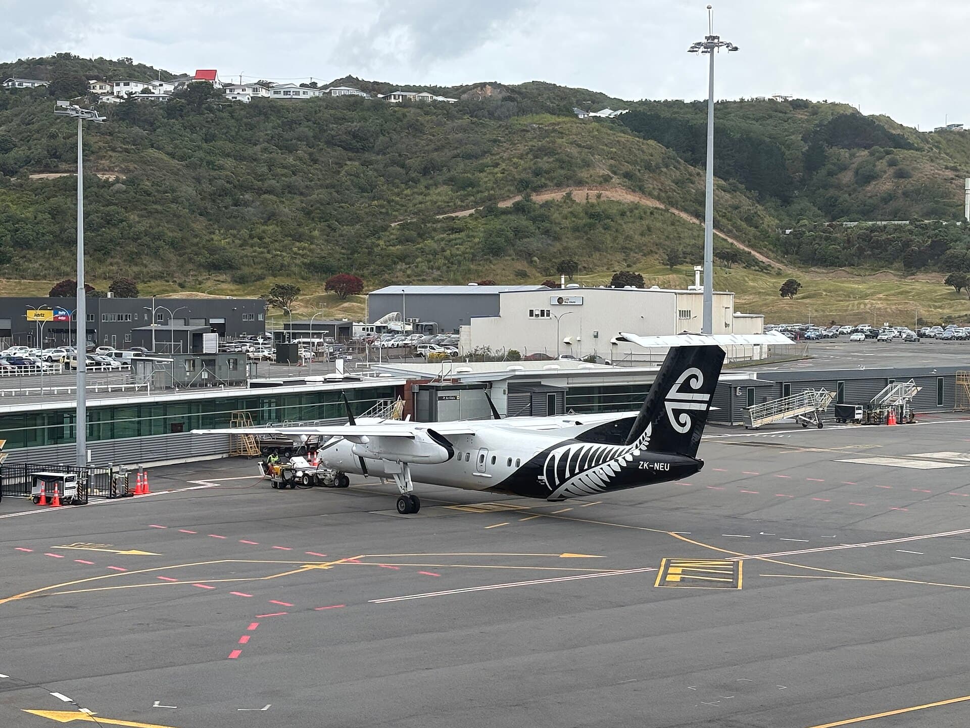 Wellington port, New Zealand